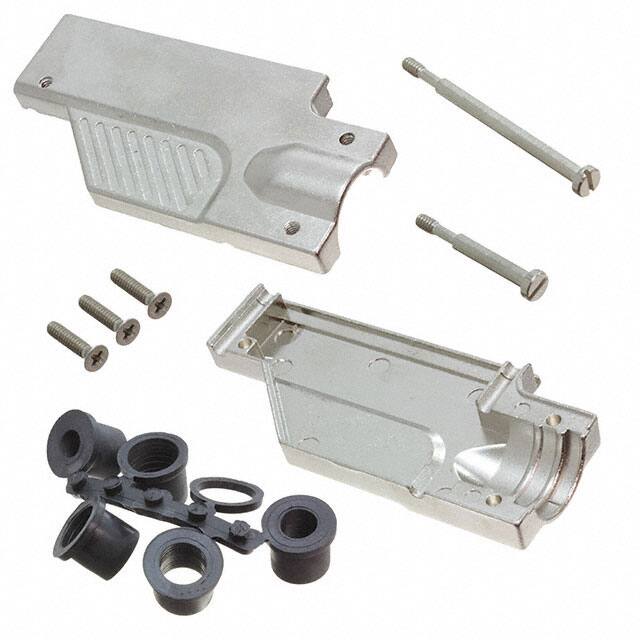 ACOV-SUB-37MB3 Assmann WSW Components  Capots de connecteurs D-Sub en forme de D